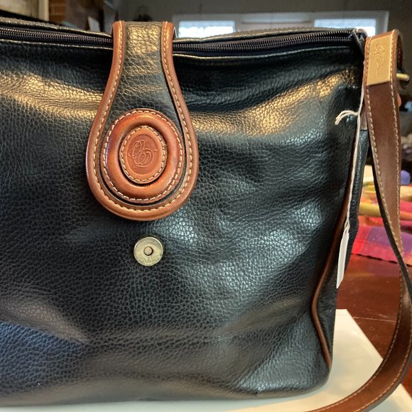 Like-new Oggi Domani green faux leather cross-body purse - Picture 15 of 15